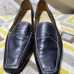 Nine West Women Flat Loafer Square Stitched toe 10